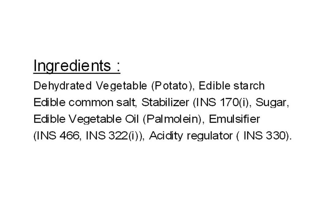 The SpiceClub Pappad Fryums Potato Star    Pack  250 grams